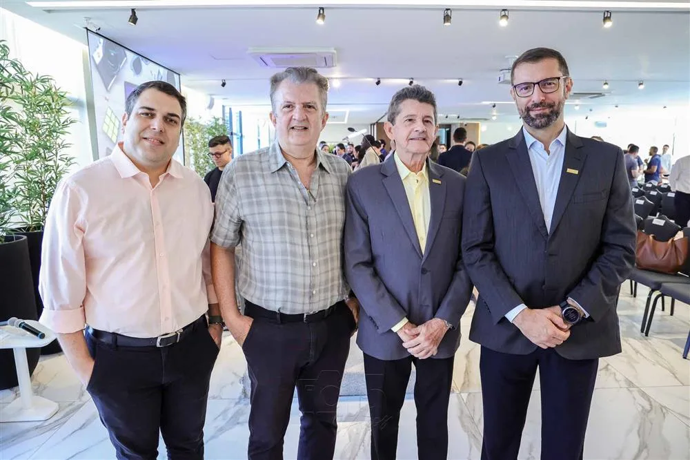 Darlan Moreira, Júnior Osterno, Agustinho Alcântara e Andre Pinto