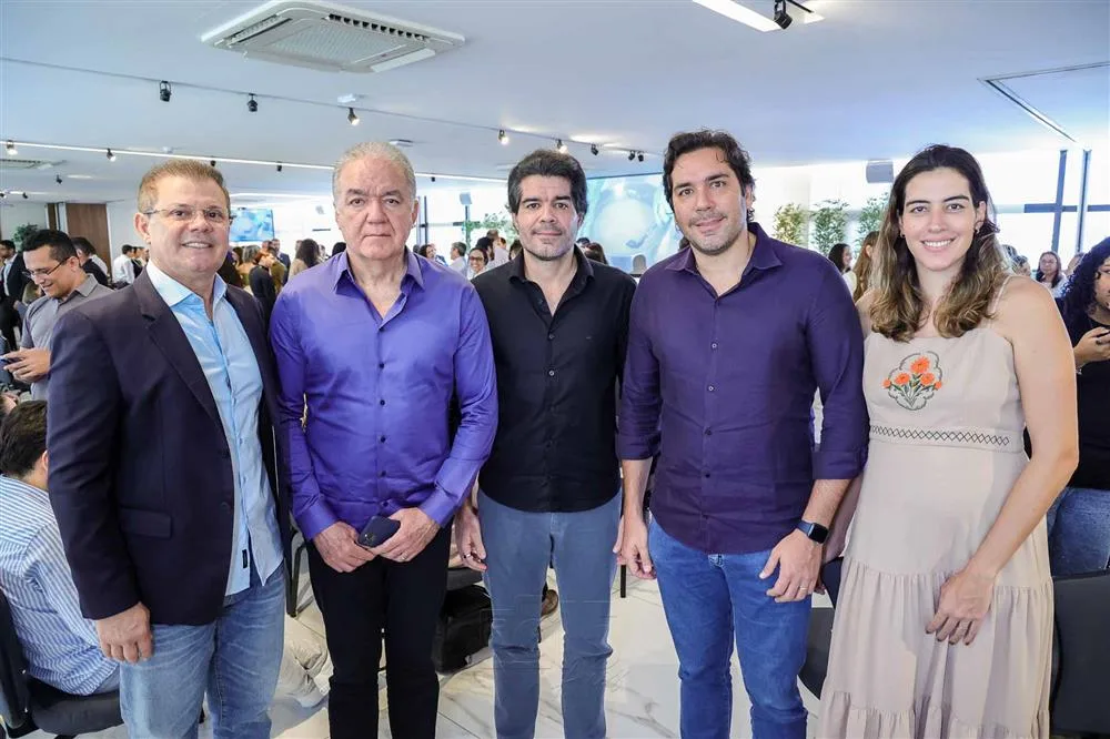 Erasmo Machado, César, Livio, Igor e Ivina Araripe
