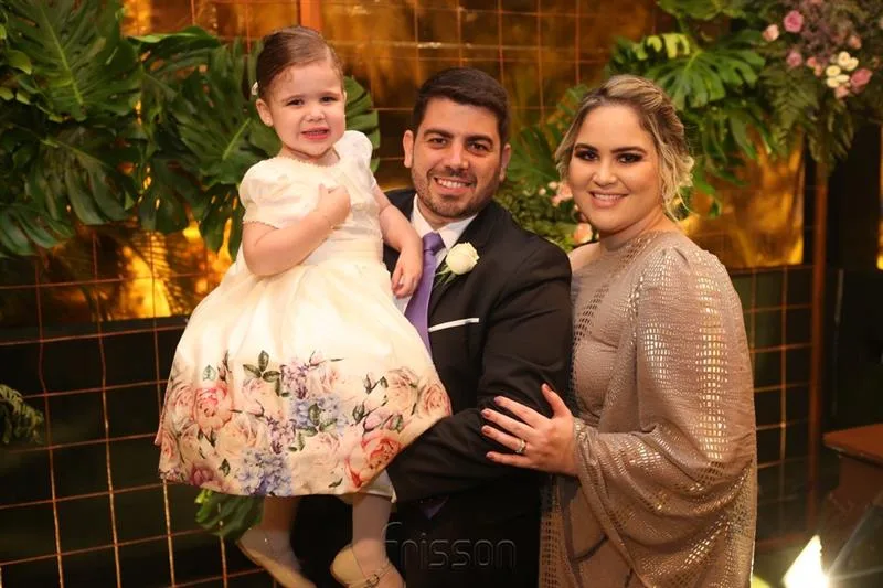 Bianca, Ricardo e Barbara Mattos