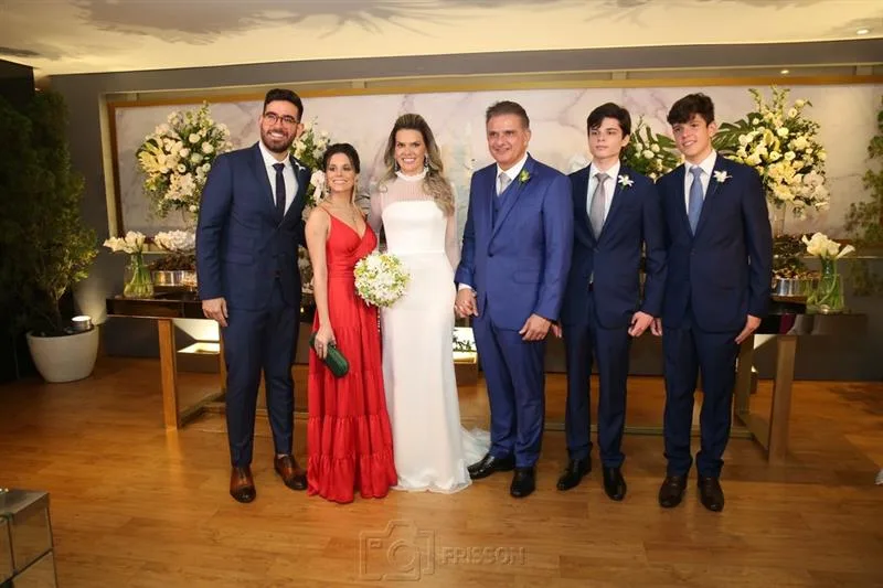 Afrânio Filho, Cristiane Cruz, Pauliani Campos, Afrânio Plutarco e Cristiano Filho e Isaac Plutarco