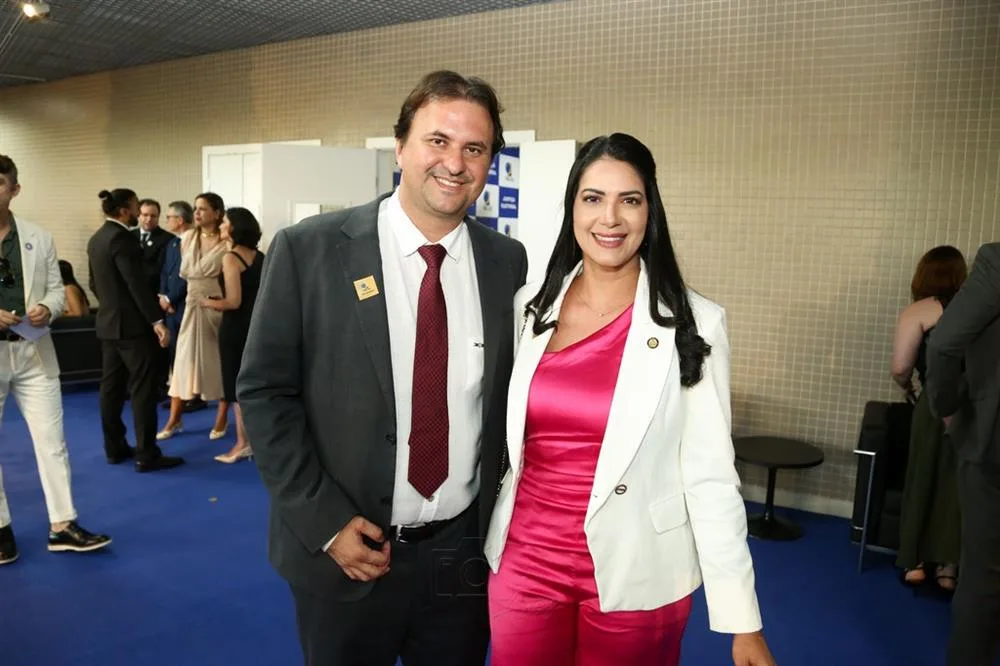 Bruno Gonçalves e Carla Ibiapina