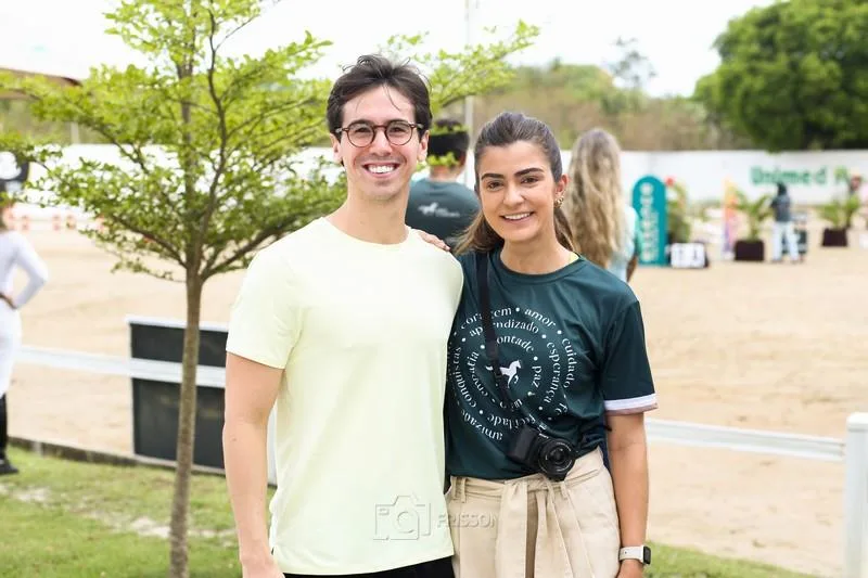 Bernardo Hartmann e Sarah Erel