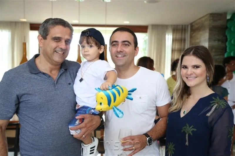 Andre, Reninho, Reno e Carol Verçosa