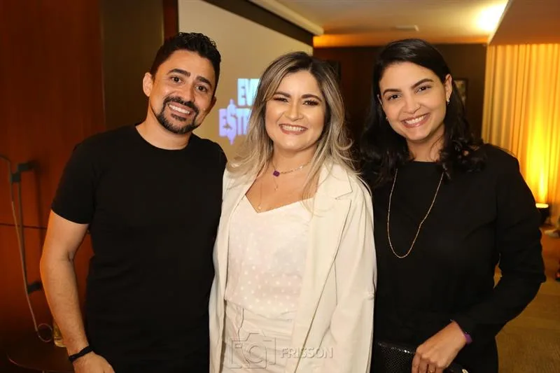 Alex Forte, Lidú Figueiredo e Vitoria Borba