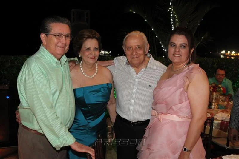 Alberto, Enóe Carneiro, Adauto e Silvana Bezerra