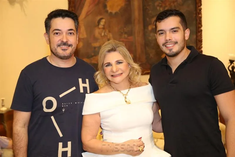 Samuel Machado, Rosângela Souza e Samuel Barreto