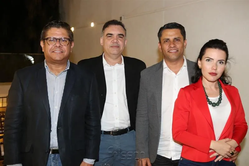 Arlen Medina, Amilton Nogueira, Alexandre Medina e Morgana Moraes