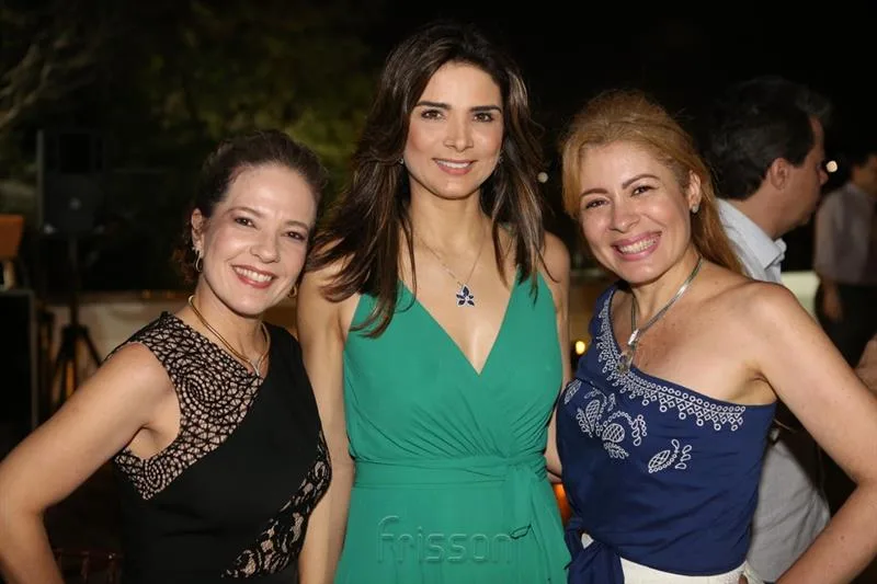Camilla Cavalcante, Rachel Teixeira e Daniele Cavalcante
