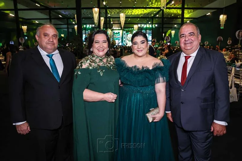 Antônio Júnior, Norma Zélia, Beatriz e Ronaldo Andrade