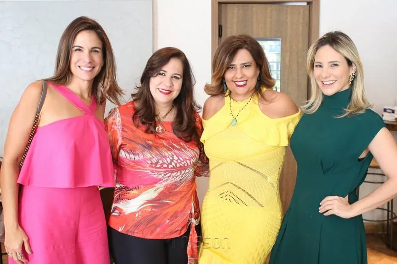 Ana Virginia Martins, Martinha Assunção, Montiele Arruda e Gaída Dias