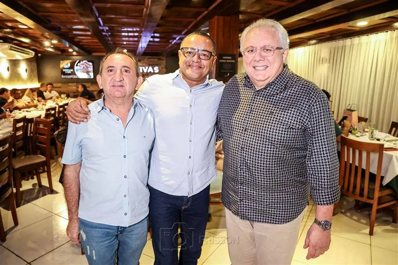 Airton Coelho, Daltron Castanheira e Carlos Silva