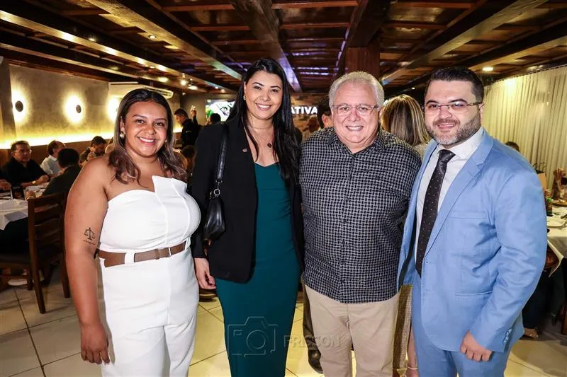 Edilania Santana, Joyce Nascimento, Carlos Silva e Coelho Neto
