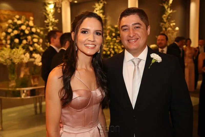 Aline Cordeiro e Edilberto Silveira