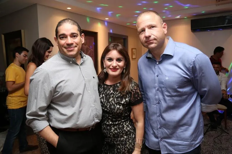Alexandre Pitta, Raquel Mendonça e Carlos Alencar