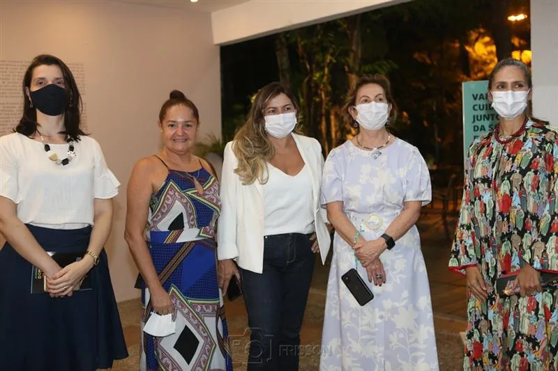 Adna Bastos, Verônica Barbazan, Ana Quezado, Fátima Veras e Manoela Bacelar