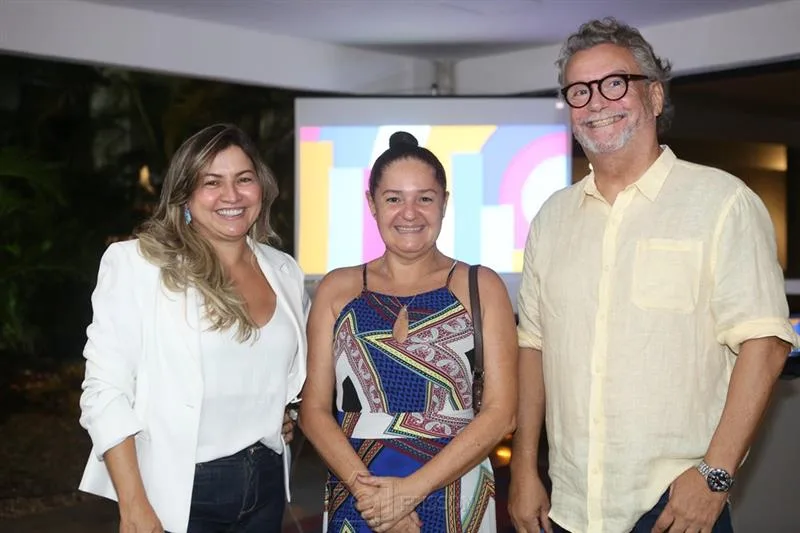 Ana Quezado, Verônica Barbazan e Léo Gondim