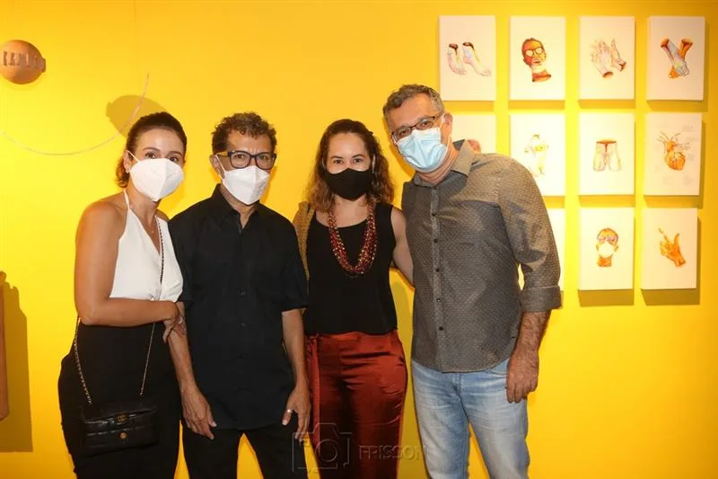 Claudiana Loureiro, Mário Sanders, Mariana Rola, Fabrício Bitu