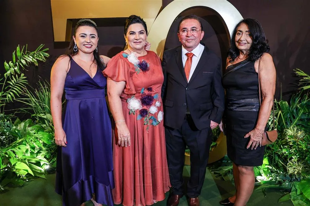 Ana Cláudia Chagas, Sônia, Raimundo Cordeiro e Célia Esteves