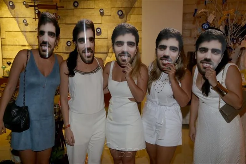 Bia Gradvohl, Nayana Azevedo, Bruna Magalhães, Thays Vasconcelos e Beatriz Portela
