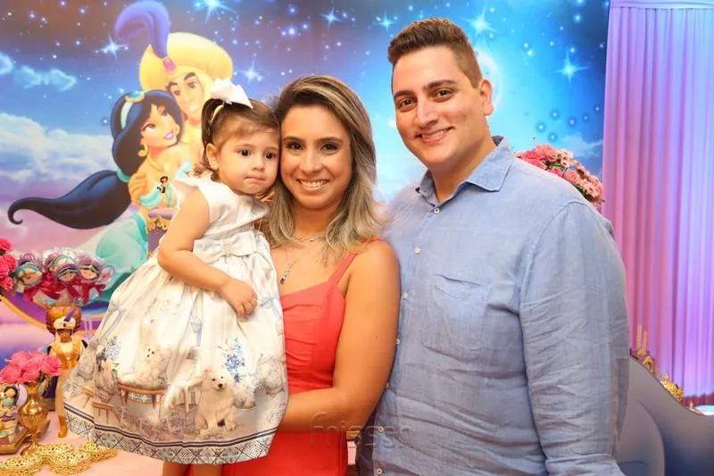 Lis, Tatiana e Thiago Barreira