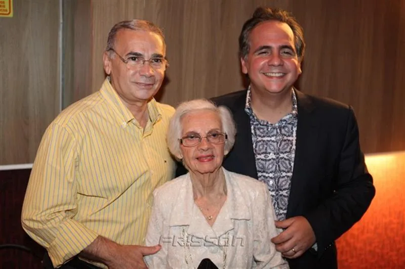 Carlos, Maria Odete Paiva e Ricardo Bacelar