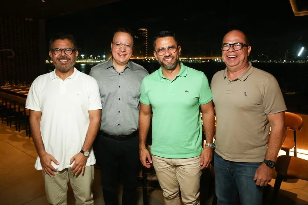 Arlen Medina, Rodrigo Barroso, Alexandre Medina e Márcio Menezes