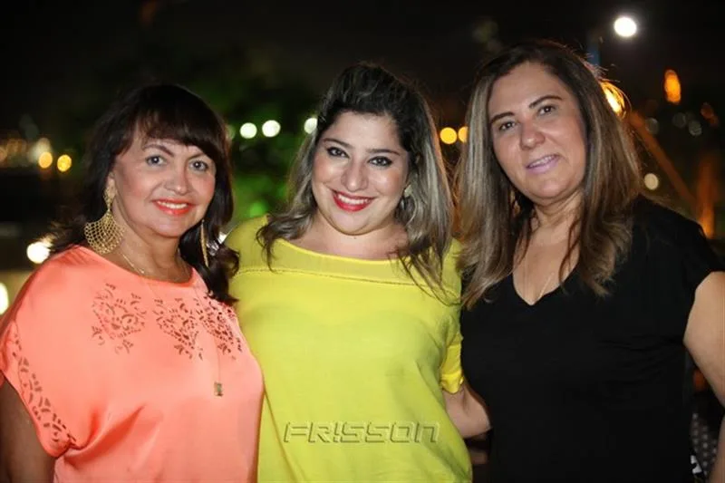 Carmen Cinira, Manuela Romcy e Jória Araripe