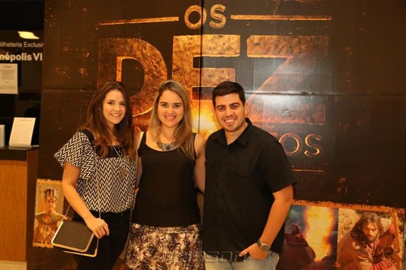 Fernanda Borges, Barbara e Ricardo Matos