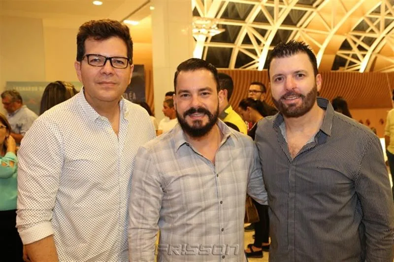 Gustavo Serpa, Miguel Filho e Cesar Martins