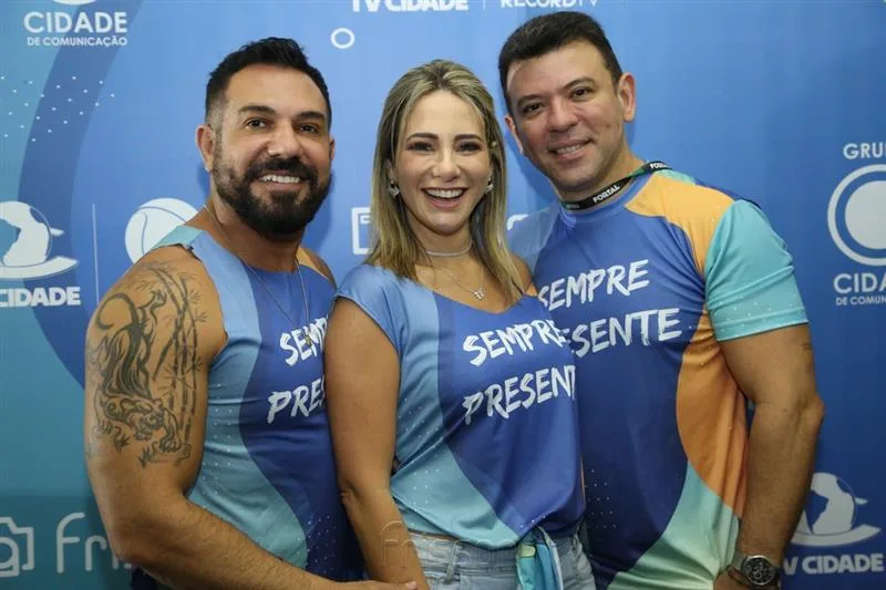 Adan Vieira, Gaida Dias e Alan Cavalho