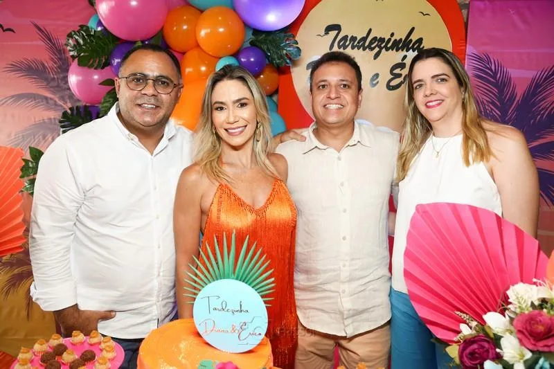 Afrânio Rodrigues, Diana Maruska, Érico Silveira e Isis Castro