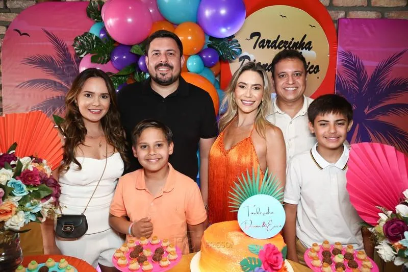 Aniversário de Diana Maruska e Érico Silveira