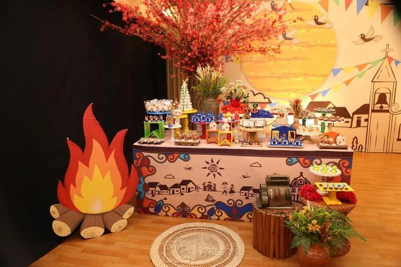 Festa Arraiá do Dieguinho, filho de Rhanna e Diego Pereira