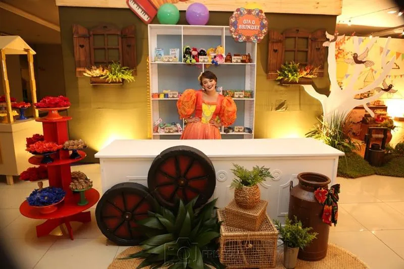 Festa Arraiá do Dieguinho, filho de Rhanna e Diego Pereira