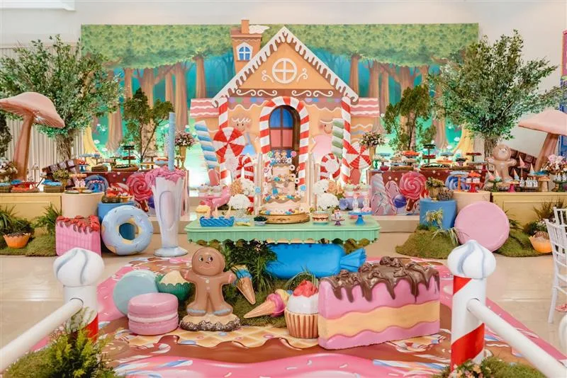 Festa João e Maria para 1 ano de Paola e Mateo, filhos de Darli Baião e Daniel Oliveira