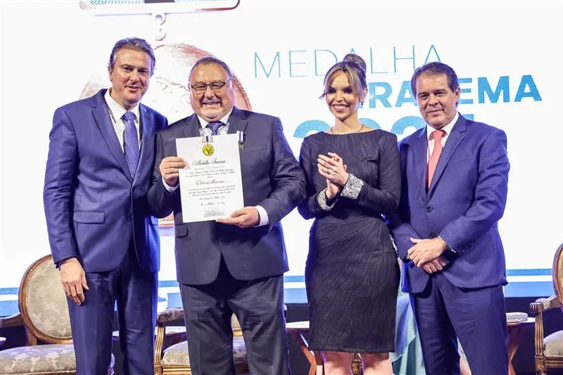 Camilo Santana, Padre Rino, Gabriella Aguiar e Evandro Leitao