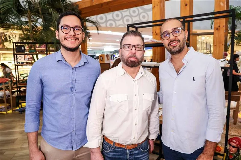 Felipe Salles, César Lima e Igor Brito