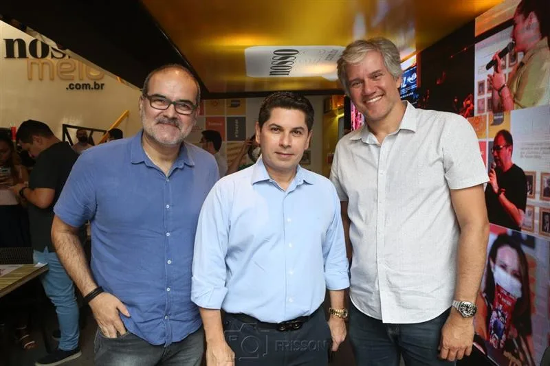 Bosco, Pompeu Vasconcelos e Igor Martins