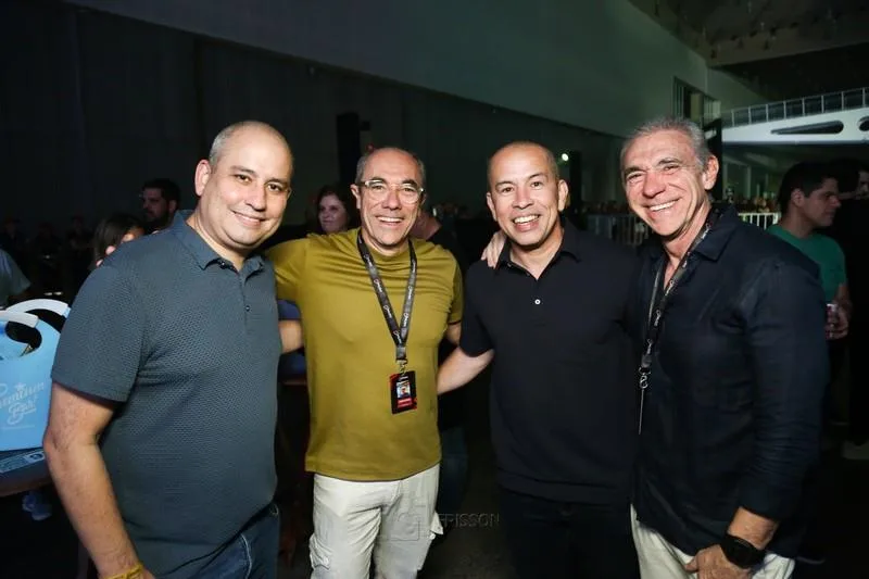 André Linheiro, Beto e Douglas Santos e Edmilson Filho