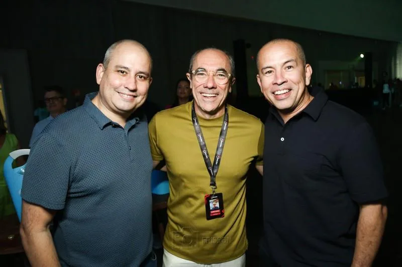 André Linheiro, Beto Santos e Edmilson Filho