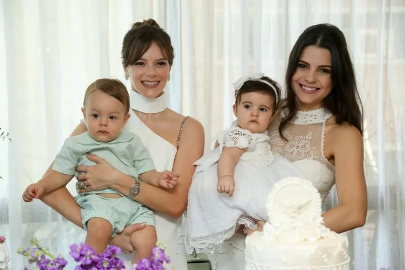 Bento e Paulinha Rocha, Luiza e Priscila Ximenes