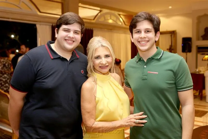 Alexandre Cals, Rosângela Dias e Luis Eduardo Cals