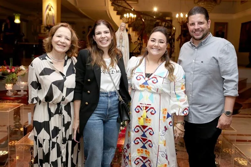 Ângela Cunha, Carol Bezerra, Mayara e Homero Silva