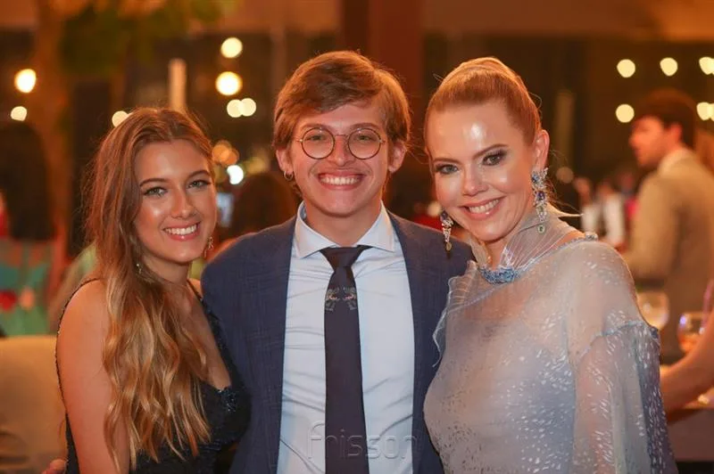 Ana Liz, Thiago e Branca Mourão