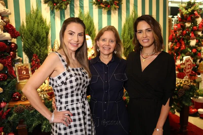 Adriana Queiroz, Paula Burlamaqui e Marilia Queiroz