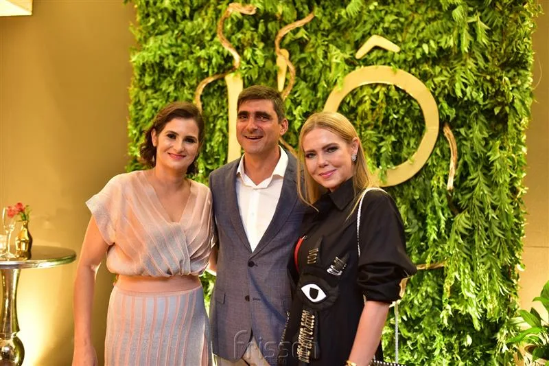 Cecília Seligmann, Agustin Herrero e Branca Mourão