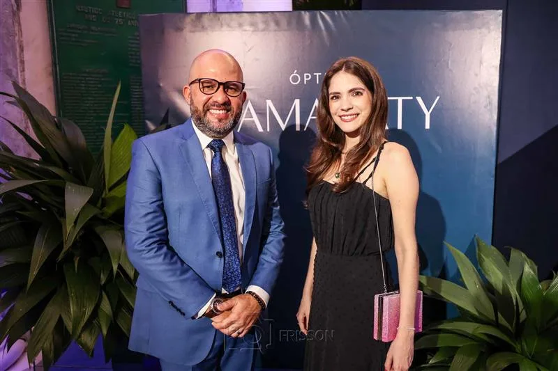 Alexandre Brasil e Glenda Santana