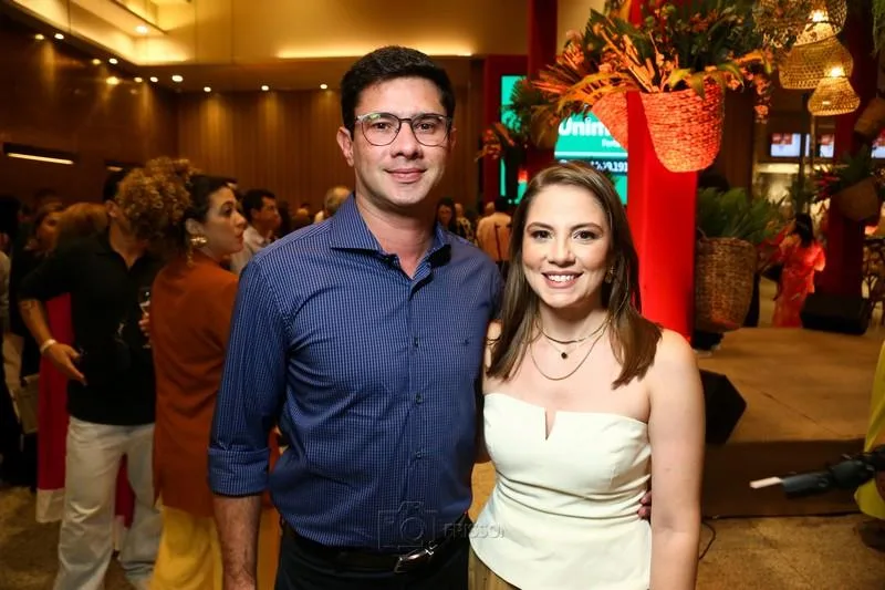 David Portela e Maria Thereza Quinderé