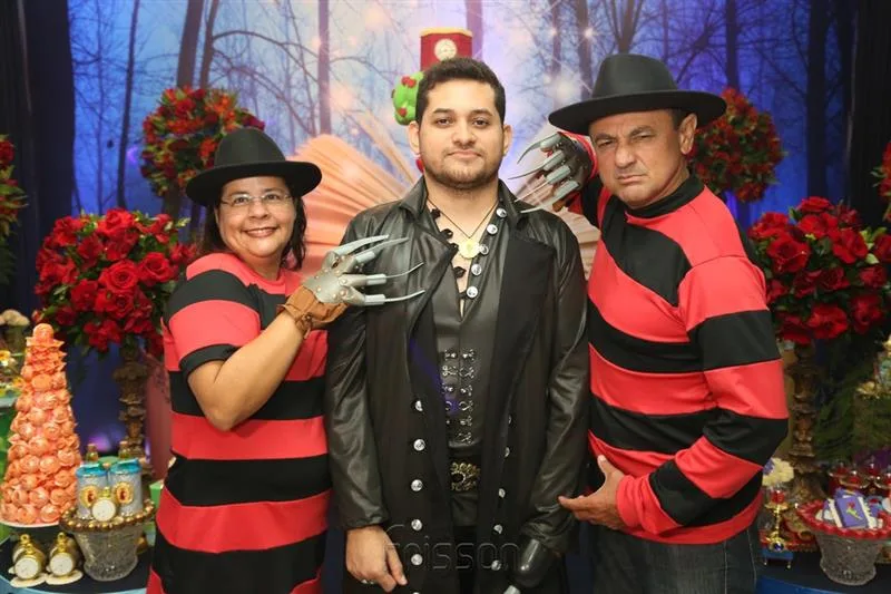 Andrea Medeiros, Paullo Morais e Irnar Medeiros