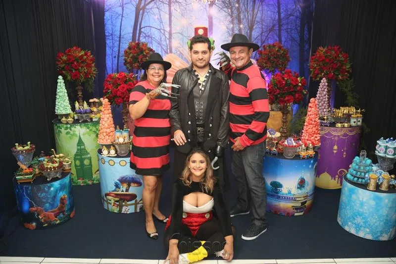 Andrea Medeiros, Paullo Morais, Irnar Medeiros e Ingrid Lopes